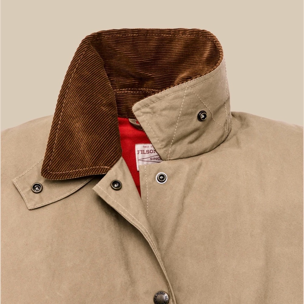 Filson Women’s Harbor Front Waxed Jacket - Picture 3 of 12